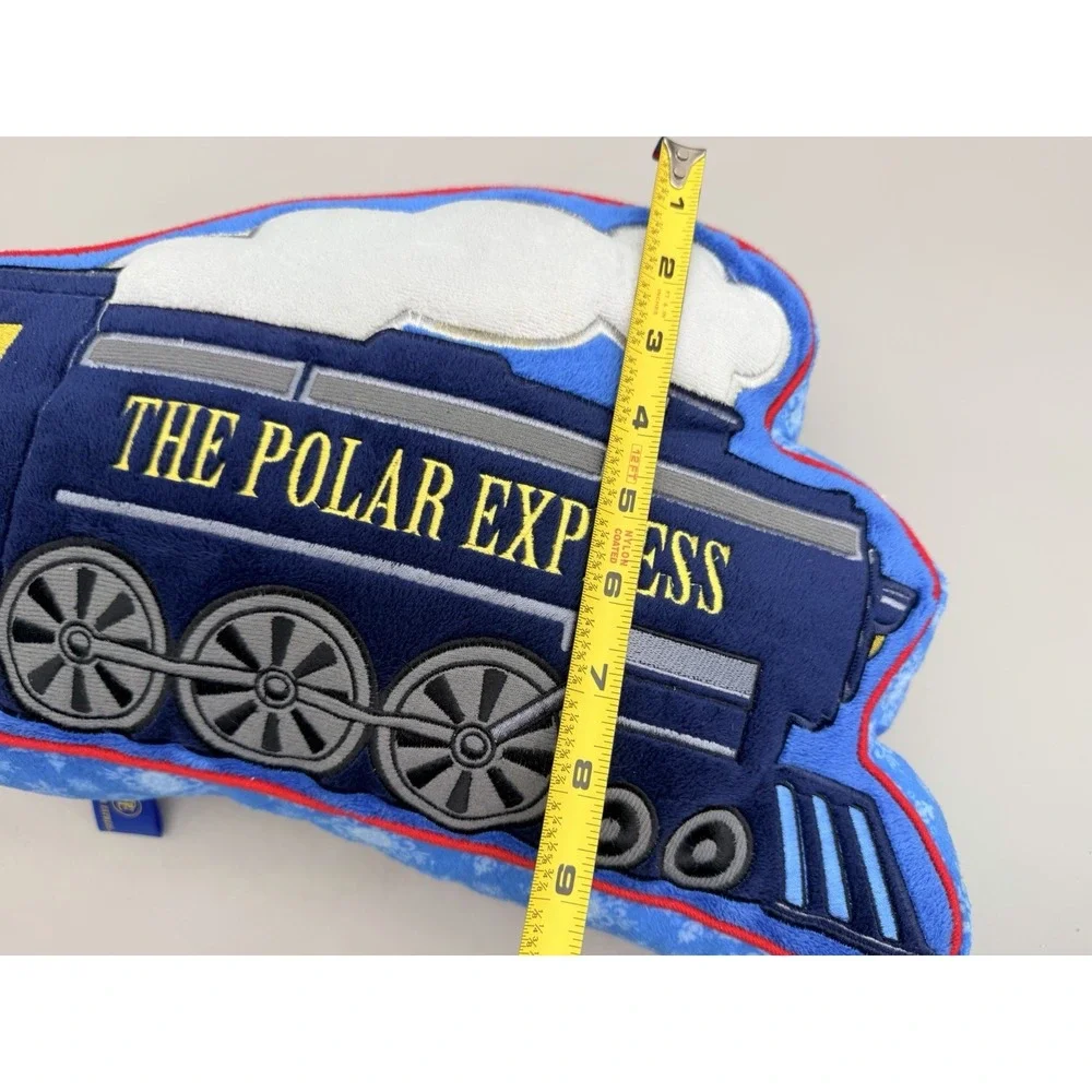 Polar Express Train Plush Pillow Set of 2 Christmas Railroad Decor 2017